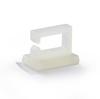 ESSENTRA sublimación fábrica directa nailon inserción lateral instalación adhesiva cable WS-SE-B clip para cable