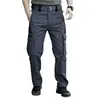 Pantalones Tácticos de Verano Duraderos para Hombre Transfronterizos 2026, Cómodos de Secado Rápido, Estilo Militar Simple, Pantalones Cargo Multibolsillos en Stock