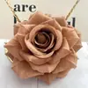 Nuevo producto transfronterizo: flores de rosa artificiales para arreglos de boda, decoraciones de pasillo, decoraciones de recepción de hotel y capullos de flor para decoración de pared