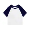Camisetas Personalizadas de Verano Nuevas para Niños 200g Algodón Puro Manga Corta Personalizadas para Hombres y Mujeres Color Sólido Ropa para Niños Versión en Blanco Impresión DIY