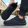 Sapatos Amplos para Uso Externo Transfronteiriços, Sapatos Casuais Planos, Sapatos de Caminhada Masculinos, Sapatos Minimalistas (Barefoot), Sapatos Esportivos com Biqueira Larga, Sapatos Casuais para Pés Largos