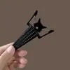 Pinza Rizadora de Raíz de Cabello de Corona Alta Esponjosa para Mujeres, Pinza para Acomodar el Cabello de la Frente, Pinza de Pato para Peinar el Fleco, Pasador, Accesorio para el Cabello