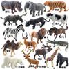 Zoológico de Tigres Brinquedos Infantis Modelo Realista de Animal Desenvolvimento Auxílios Cognitivos Educacionais para Meninos e Meninas de 3 Anos Transfronteiriço