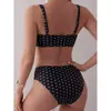 Bikini sexy de dos piezas de nuevo estilo 2026 para mujer de AliExpress, estilo europeo y americano de moda, adecuado para la playa, la costa y las aguas termales.
