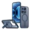 Funda Refrigerante de Doble Capa tipo Panal Sencilla Anticaída con Soporte Magnético para Teléfono Móvil Xiaomi 17 Xiaomi15T Pro