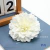 Pintura al óleo de simulación flor de dalia decoración de boda caja de regalo de flores caja de flores con bosque de flores corona de dintel arreglo floral
