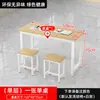 Conjunto de Carteiras e Cadeiras Escolares para Alunos do Ensino Fundamental e Médio, Aulas de Reforço em Sala de Aula para Crianças, Aulas de Treinamento, Aulas de Reforço de Alto Padrão, Mesas Duplas de Estudo