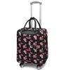 Bolsa Trolley con Ruedas Universal, Bolsa de Viaje, Mochila, Estudiante Funcional Versión Coreana, Gran Capacidad, Viaje de Corta Distancia, Logo Imprimible