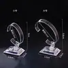 Suporte de Exibição para Relógio Suporte Transparente Display de Balcão Display de Sentido Suporte para Relógio Pulseira Joias Ornamentos de Armário