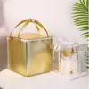 Bolsa Térmica para Pasteles Personalizada Bolsa Tote Térmica de Papel de Aluminio Bolsa Térmica Impermeable Laminada Bolsa Térmica para Postres para Llevar
