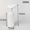 Botella de plástico de 500 ml, botella cuadrada con pulverizador tipo pistola, regadera para el hogar, regadera, agente de limpieza de aceite, botella secundaria, limpieza de vidrio
