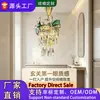 Candelabro de Cristal Personalizado Estilo Francés Nuevo 2026 para Sala de Estar y Dormitorio, Iluminación LED de Lujo Ligero Popular en Internet