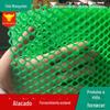 Rede plástica plana verde de fábrica para aquicultura, cercado de água, rede plástica de fundo para criação de frangos, patos e gansos, rede de fundo