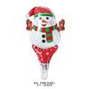 Layout de Festa com Balões de Natal Papai Noel Boneco de Neve Alce Filme de Alumínio Inverno Bengala Grande Natal Atacado Balão