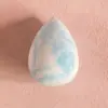 Ovo de maquiagem beleza escovado cor mármore misturada segunda bala super macio sem látex uso duplo seco e úmido gota d'água esponja de maquiagem beleza