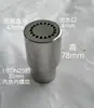 Elemento aquático paisagismo bico quadrado direto para cima jato d'água fonte de jardim bico musical piscina de água pátio latão