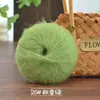 Suéter cachecol casaco de lã mohair tricotado à mão bola de lã suéter de bebê xale lã fina