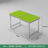 Mesa Plegable para Montaje de Puesto Exterior, Uso Comercial, Mesa de Comedor Rectangular Portátil, Mesa Plegable para Decoración y Ceremonias de Inauguración