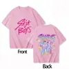 Camiseta de Algodón con Cuello Redondo 2026Saja Boys para Niños y Niñas Kpop Cazador de Demonios Camisetas de Manga Corta para Adultos