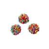 Dopamina Fofo Chamativo Colorido Miçangas Sementes Flores Pequenas DIY Brincos da Moda Decorações de Sapato Clipes Laterais Acessórios de Cabelo