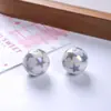 Cuentas de bola acrílica, cuentas de fútbol, cuentas sueltas, fútbol, baloncesto, cuentas de béisbol, cadena para teléfono DIY, cuentas para pulsera, 16 mm