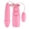Vibrador de cáñamo de doble control Thorn, vibrador doble largo y corto, masturbación femenina, juguetes de coqueteo, juguetes sexuales para adultos, entrega de una pieza
