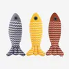 Directamente del fabricante: Juguetes para Gatos para Entretenimiento Propio y Alivio del Aburrimiento, Hierba Gatuna, Yute, Juguetes Realistas con Forma de Pez, Juguetes para Masticar Gatitos, con Hierba Gatuna Incorporada