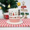 Taza de Cerámica Creativa de Dibujos Animados Personalizada Taza de Orejas Grandes Estilo Ins Taza para Beber Linda para Pareja Regalo de Navidad