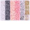 3500 piezas arcilla multicolor con cuentas traje pulsera para hacer polímero plano cuentas West para hacer joyas serie multicolor