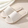 Nuevas Pantuflas de Pana Lavables para Hombres y Mujeres, Aptas para Todas las Estaciones, Pantuflas de Lino para Hoteles, Salones de Belleza y Centros de Bienestar, Venta al por Mayor