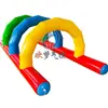 Divertido obstáculo de cuatro piezas, nuevo, inflable, cuerpo humano, pared, carrera de obstáculos, juego de equipo, equipo, accesorios deportivos