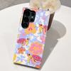 Estilo Férias de Verão Ilha das Tartarugas Dopamina Case para Celular Samsung S26+ Case com Película Anti-Queda S24Ultra