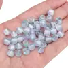 Resina Lluvia Brumosa Cuentas Cilíndricas Ensartadas a Mano Pulsera Collar Hecho a Mano DIY Paquete de Materiales para Joyería