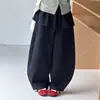 Conjunto de Dos Piezas Estilo Coreano de Otoño para Niñas: Top de cárdigan y pantalones cargo de algodón, atuendo de otoño 2026 para niños mayores