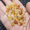 Cuentas de Jade de Seda Dorada de Hotan, Xinjiang, Cuentas Sueltas, Jade de Cuarcita Naranja, Pulsera Lulutong, Collar, Cuentas para Joyería