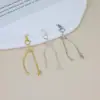 Prata Esterlina S925 Corrente de Extensão Ajustável DIY Colar Pulseira Acessórios de Joias Artesanais com Contas Atacado em Estoque