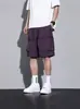 Shorts de Trabajo de Nuevo Estilo Verano 2026, Corte Holgado con Bolsillos Grandes, Shorts Delgados de Pierna Recta de Secado Rápido de Cinco Puntos, Shorts de Playa Multibolsillos