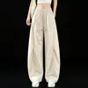 Pantalones Casuales Morados para Exteriores 2026 Verano Ropa de Trabajo Secado Rápido Sueltos Adelgazantes Rectos Mr62359
