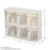 Caja de Almacenamiento de Empaques de Condimentos para el Hogar Tarro de Condimentos de Gran Capacidad para Cocina Caja de Condimentos Portátil Apilable Caja de Condimentos Multi-Compartimentos