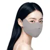 Nova máscara de malha de proteção solar sem costura, ângulo dos olhos, verão, fina, respirável, anti-ultravioleta, máscara facial 3d estéreo