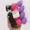 Remojar en Agua, Huevo de Belleza Grande, Uso Húmedo y Seco, Huevo de Maquillaje Sin Polvo, Huevo de Maquillaje, Esponja de Maquillaje, Borla