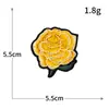 Parches Bordados Exquisitos de Flor de Rosa Amarilla para Suministro Transfronterizo, Específicamente para Accesorios de Ropa y Patchwork al por Mayor