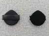 Zapatillas Pequeñas Esponja de Dedo en Polvo Malvavisco Esponja de Cojín de Aire para Dedos Elásticas Espesadas No Absorbentes de Polvo Doble Uso para Aplicación de Maquillaje Seco y Húmedo