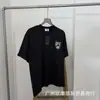 Exportación Transfronteriza Marca de Moda Americana Rhude Diseño Camisetas de Manga Corta para Hombre y Mujer High Street Sueltas Casuales Algodón Puro Estampadas