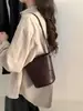 Bolso Cubo Vintage de Nicho 2026 Modelo Nuevo Piel de Vaca Capa Superior Bolso Cruzado Pequeño Bolso de Piel Genuina para el Hombro para Mujer Bolso de Hombro Versátil