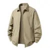 Jaqueta Corta-Vento Masculina Business Elástica à Prova de Vento Proteção Solar Jaqueta de Primavera Outdoor Casual Respirável Camisa Top LOGO