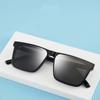 Óculos de Sol Masculinos, Bonitos e Modernos Óculos para Miopia, Armações Quadradas, Óculos Especiais para Dirigir, Prescription Masculina Anti-UV