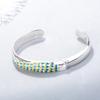 Pulsera de Pavo Real estilo Étnico Temperamento para Mujer Mori Cloisonné Patrón de Pavo Real Pulsera Regalo Suministro para Comercio Electrónico