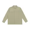 Camisa de Manga Larga para Hombre 2026 Otoño Nueva Llegada Camisa Chaqueta de Solapa Ropa de Trabajo Versátil Casual Color Sólido Estilo Japonés Algodón