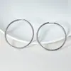 Hebilla de Oreja de Acero Inoxidable Caliente Aro de Oreja Corea del Sur Moda Simple Pendientes de Hebilla de Oreja Pendientes Largos Fabricantes de Hebillas de Oreja Venta al por Mayor